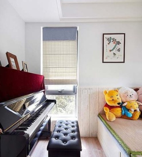 美式古典风格 8万半包三居空间