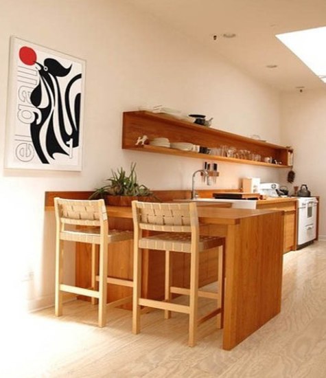 家居收纳DIY 开放式厨房别致风景线