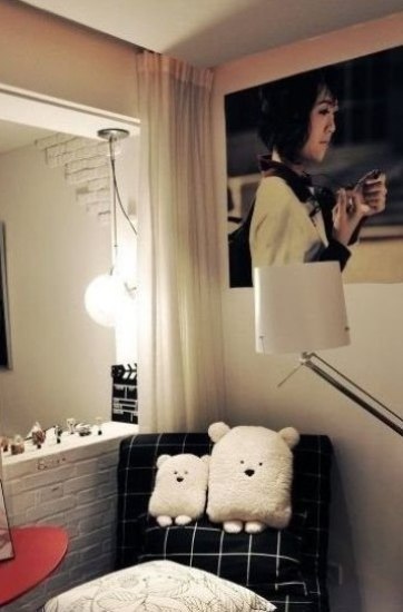 文艺夫妻北欧风婚房设计 气质女晒小幸福