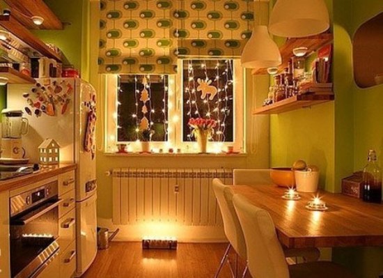 局部装饰仲夏夜之梦 10图小串灯装饰法