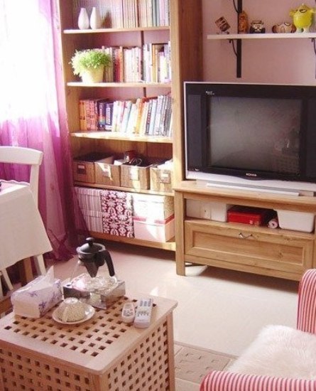 51平家居装饰 韩式粉嫩田园婚房