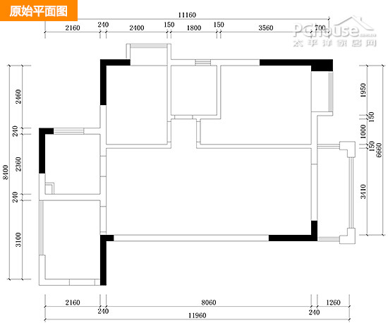 原始平面图