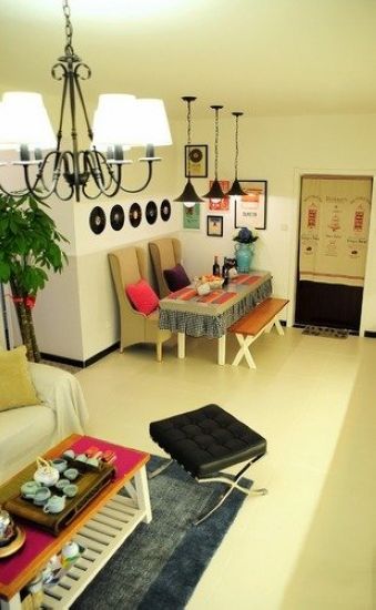 家不在大温馨就好 小夫妻7万装出78平之家