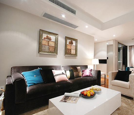 二居室装修效果图 年轻夫妇9万搞定80平