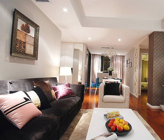 二居室装修效果图 年轻夫妇9万搞定80平