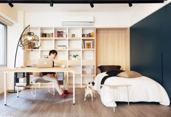 家居装修DIY 卧室布置节省空间