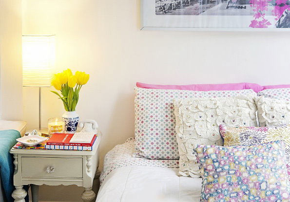 淑女的单身公寓设计 甜美的装饰色彩