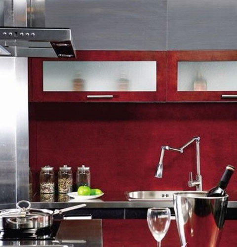 新年新气象8款红色小厨房经典设计