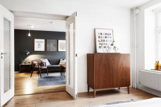 53.5平米北欧经典灰白的家 爱情故事小屋