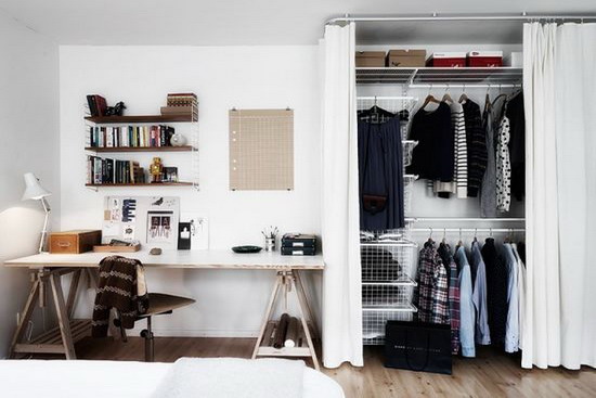 53.5平米北欧经典灰白的家 爱情故事小屋