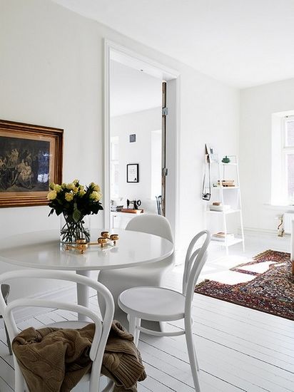 破旧美 瑞典斯堪的纳维亚优雅公寓