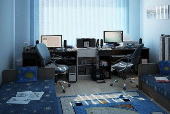让灵感涌现 16款书房装修效果图