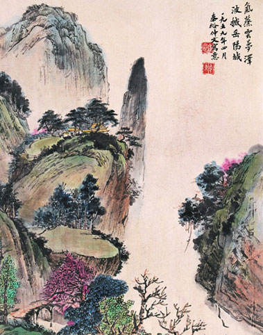 壁画家王逊作品