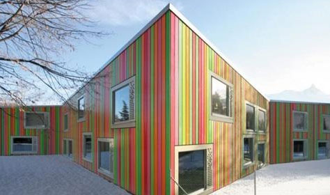 国外幼儿园建筑设计 废弃别墅新改造