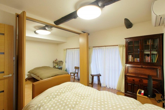 日本100㎡的旧屋更显温馨