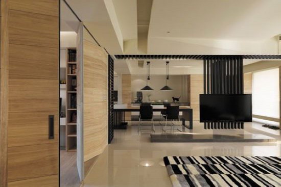 吊顶设计完美 198平时尚大气家居