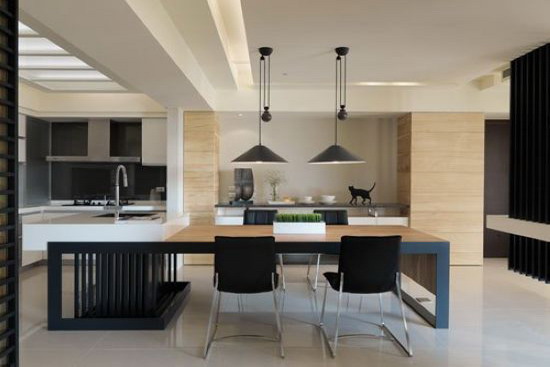 吊顶设计完美 198平时尚大气家居