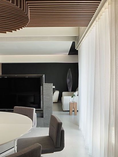 吊顶设计完美 198平时尚大气家居