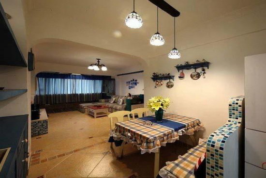 地中海风格 10万打造出73平唯美之家