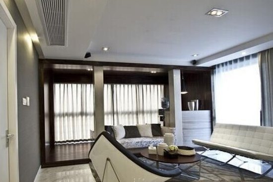 时尚三居室设计 150平休闲混搭风