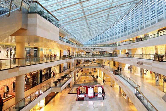 独一无二挑高空间设计 来自北京金融街购物中心