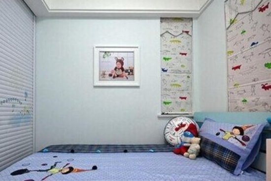 家居装修DIY 90平小3居三口之家
