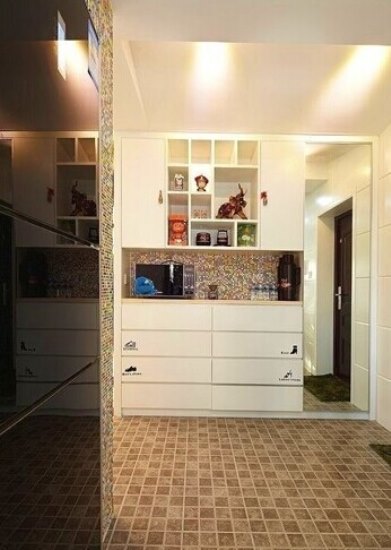 家居装修DIY 装60平2居彩色童话美家