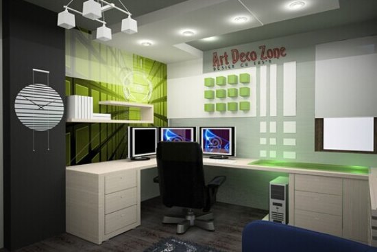 工作室装修 不一样的家庭office
