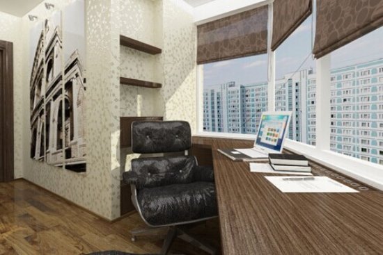 工作室装修 不一样的家庭office