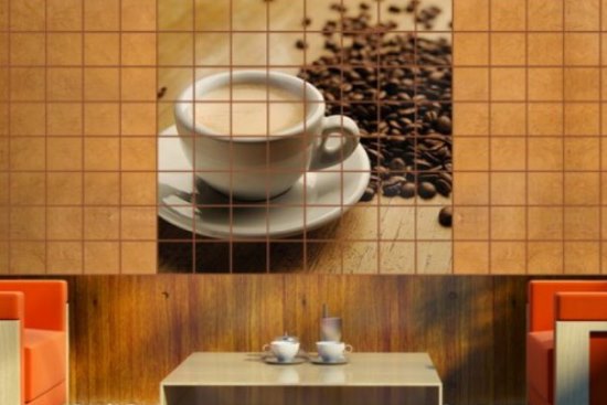 家居装修DIY 16个咖啡元素背景墙
