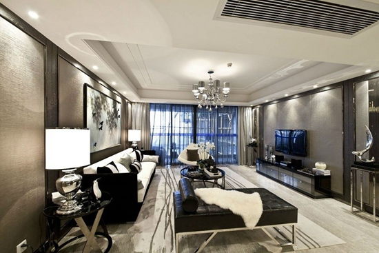 网友装修 时尚120m2三居之家