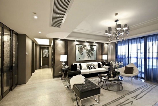 网友装修 时尚120m2三居之家