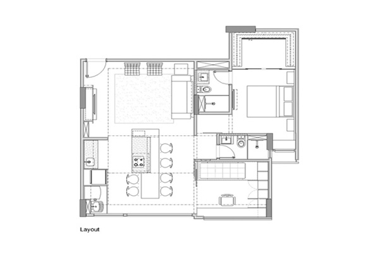 70平小户型设计 打造简约温馨公寓