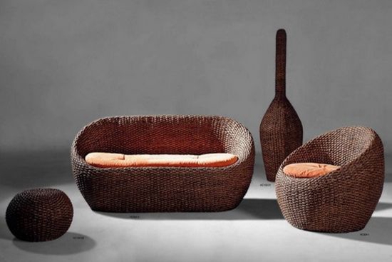 感受清新的阳光味 环保藤编家具饰品
