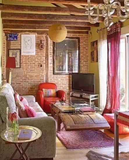 家居装修DIY 16款酷炫工业风背景墙设计