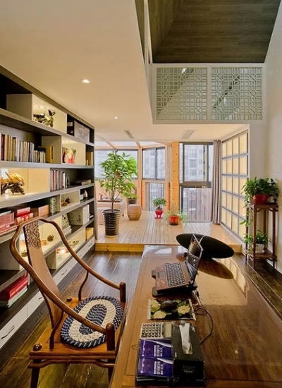 网友装修 16个创意的小户型书房