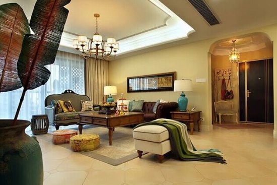 混搭风的美 打造出个人色彩的浪漫家