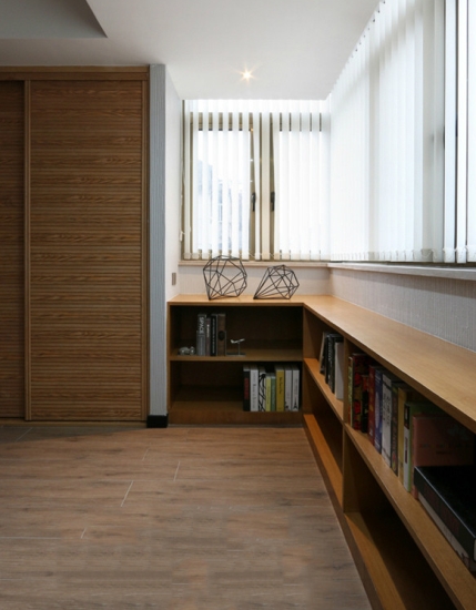 160平恬静四居室 现代简约风格公寓