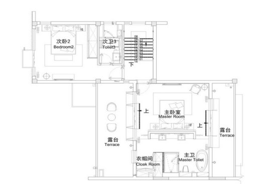 设计师装修 300平现代中式别墅