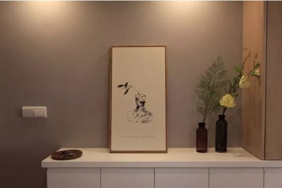 110平三居室设计 打造素雅简约风