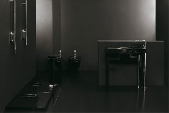 时尚又个性 16个黑色浴室设计