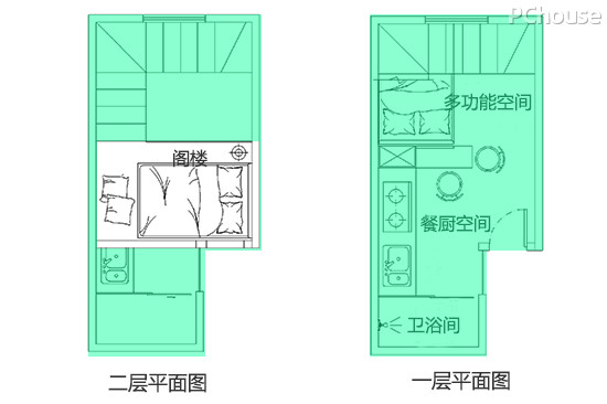 阁楼设计图纸图片