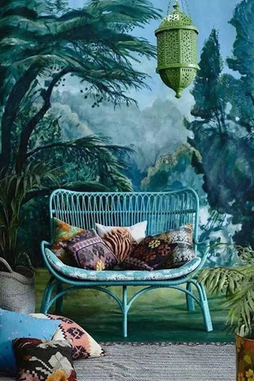 让人眼前一亮的背景墙 给家添点趣味