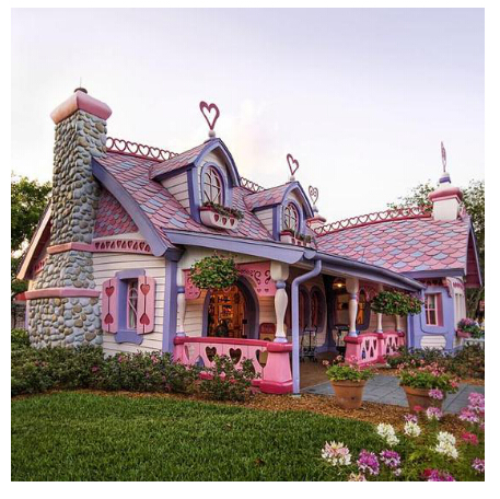 你心中的dream house是什么样子?