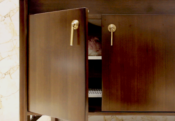 浴室里的东方情调 鹰卫浴云逸系列浴室柜评测