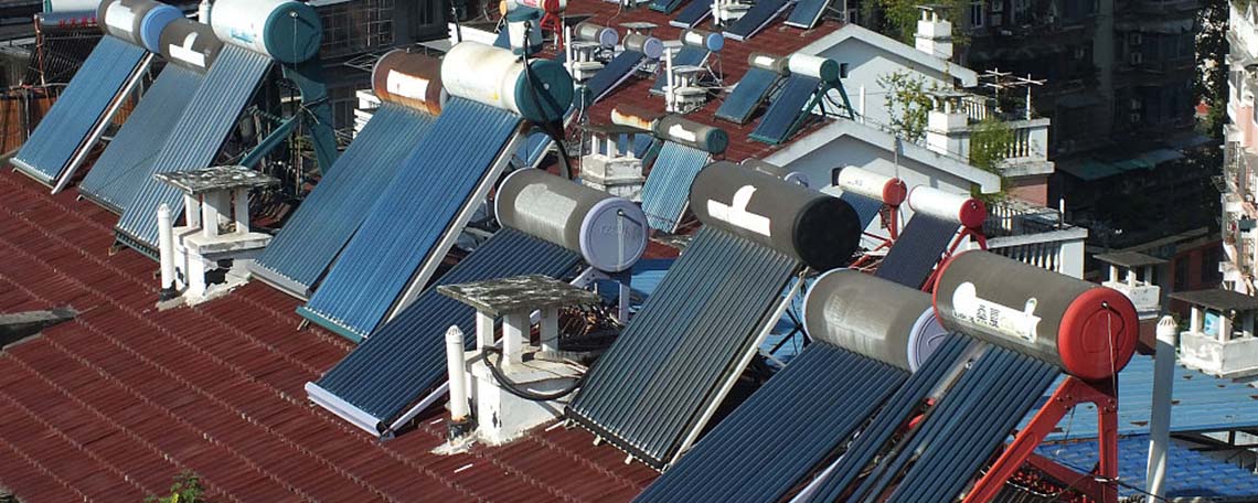 【2】太阳能热水器清洗时要注意什么