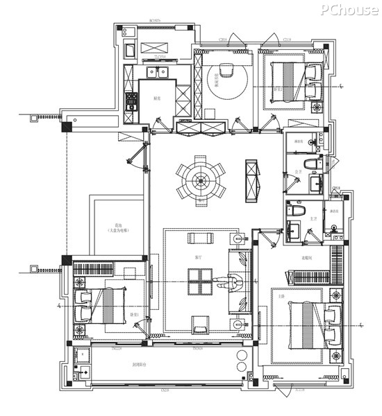 创时空设计丨建发·玺樾样板房：东方的现代艺韵