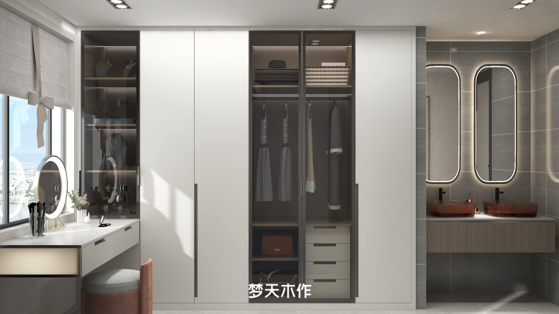 203m²新现代轻奢风，一见倾心，精致静雅格调生活