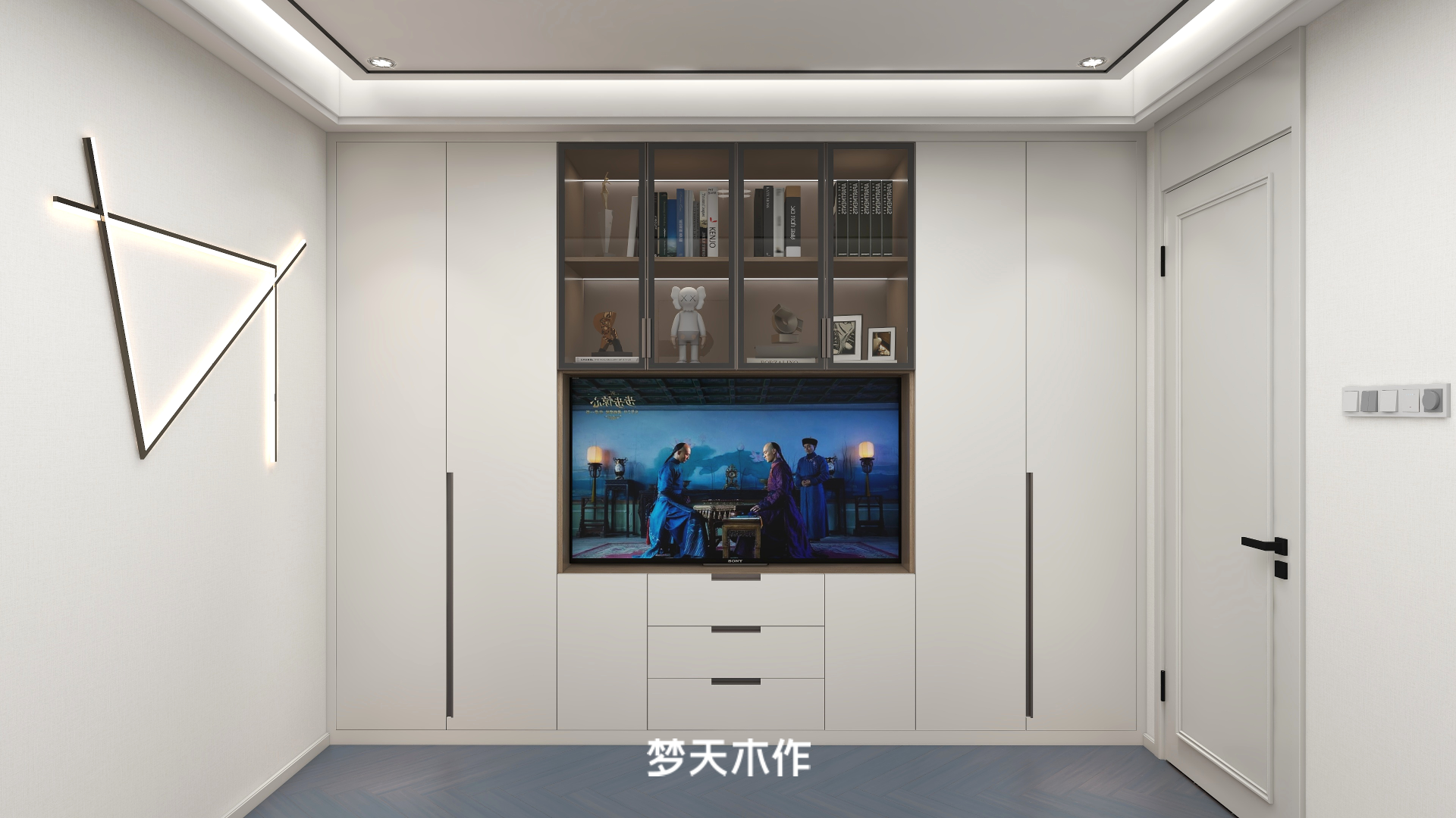 203m²新现代轻奢风，一见倾心，精致静雅格调生活