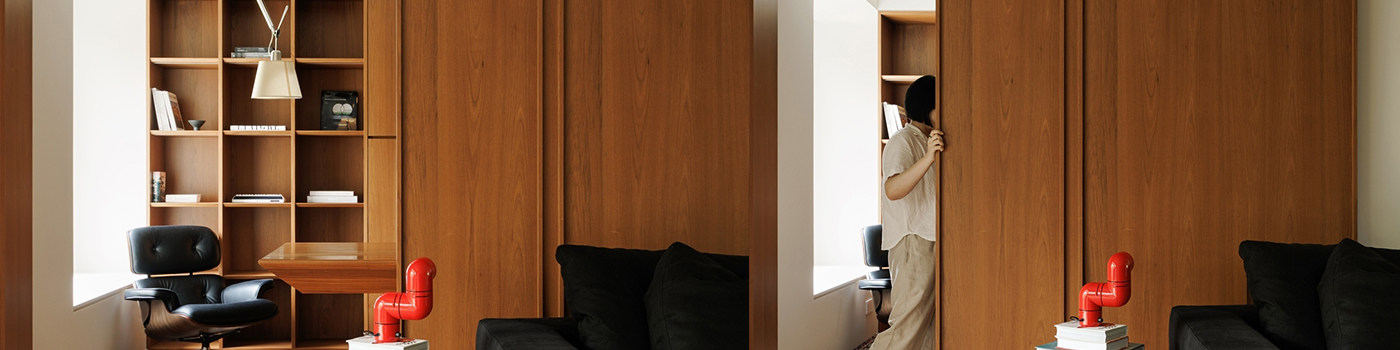 柚木与绿意交织的自然系居所